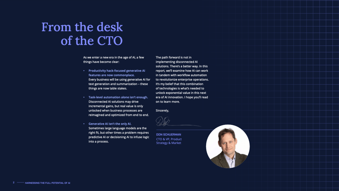 Preview image of the AI operations whitepaper